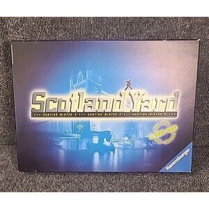 Scotland Yard by Ravensburger Hunting Mr X Board Game Vintage 2004